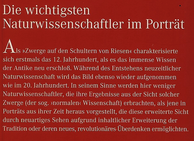 Naturwissenschaftler Biografien
