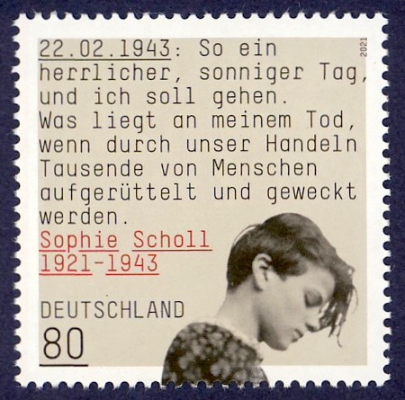 Sophie
                Scholl