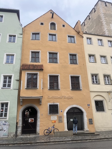 Kepler Sterbehaus 1630
          Regensburg